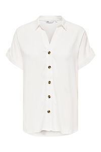 Only Kurz&auml;rmeliges flie&szlig;endes Hemd