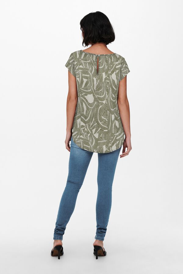 Only Plain short sleeve T-shirt printed