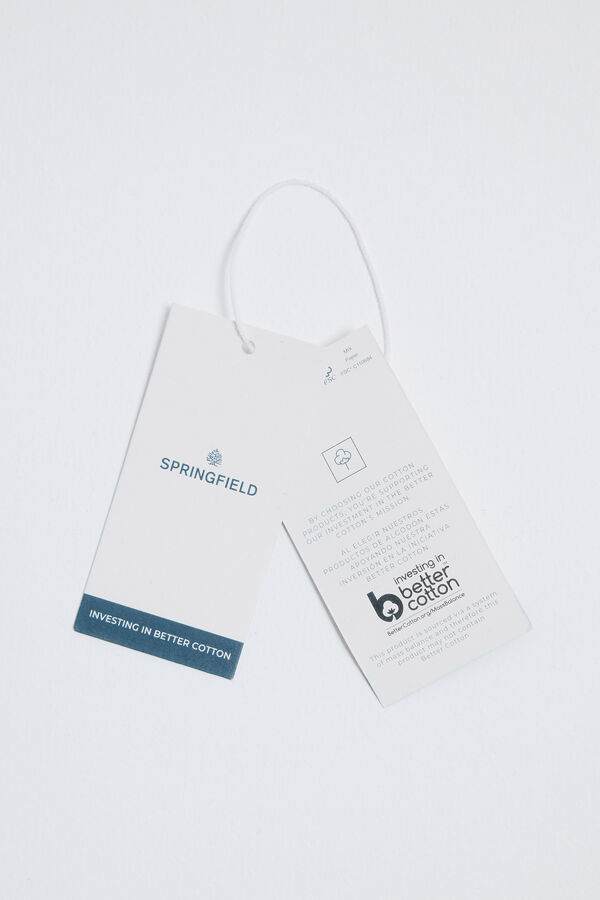 Springfield Pointelle jersey-knit jersey white