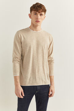 Springfield Pull double lin coton camel