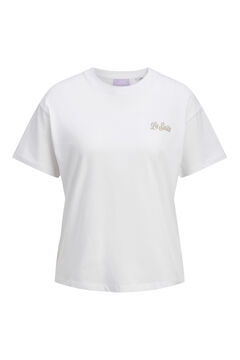 Jack & Jones Camiseta relaxed de cuello redondo