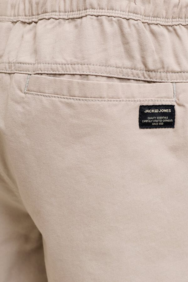 Jack & Jones Cotton jogger Bermuda shorts brown