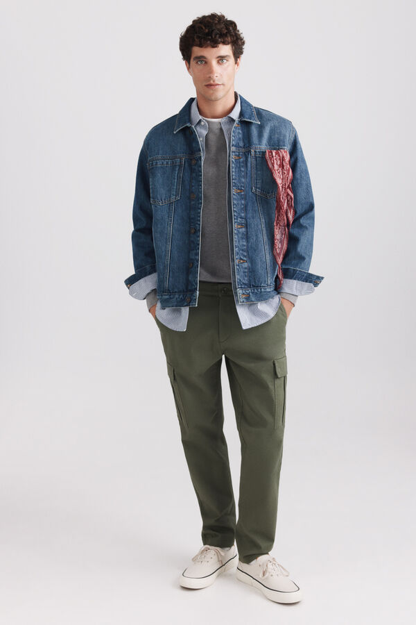 Springfield Comfort cargo trousers beige