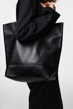 Pieces Bolso shopper efecto piel