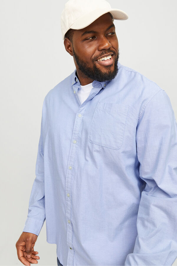 Jack & Jones PLUS Camisa regular fit PLUS azul