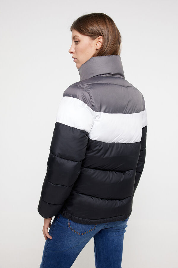 Springfield Columbia Puffect™ colour block jacket for women black