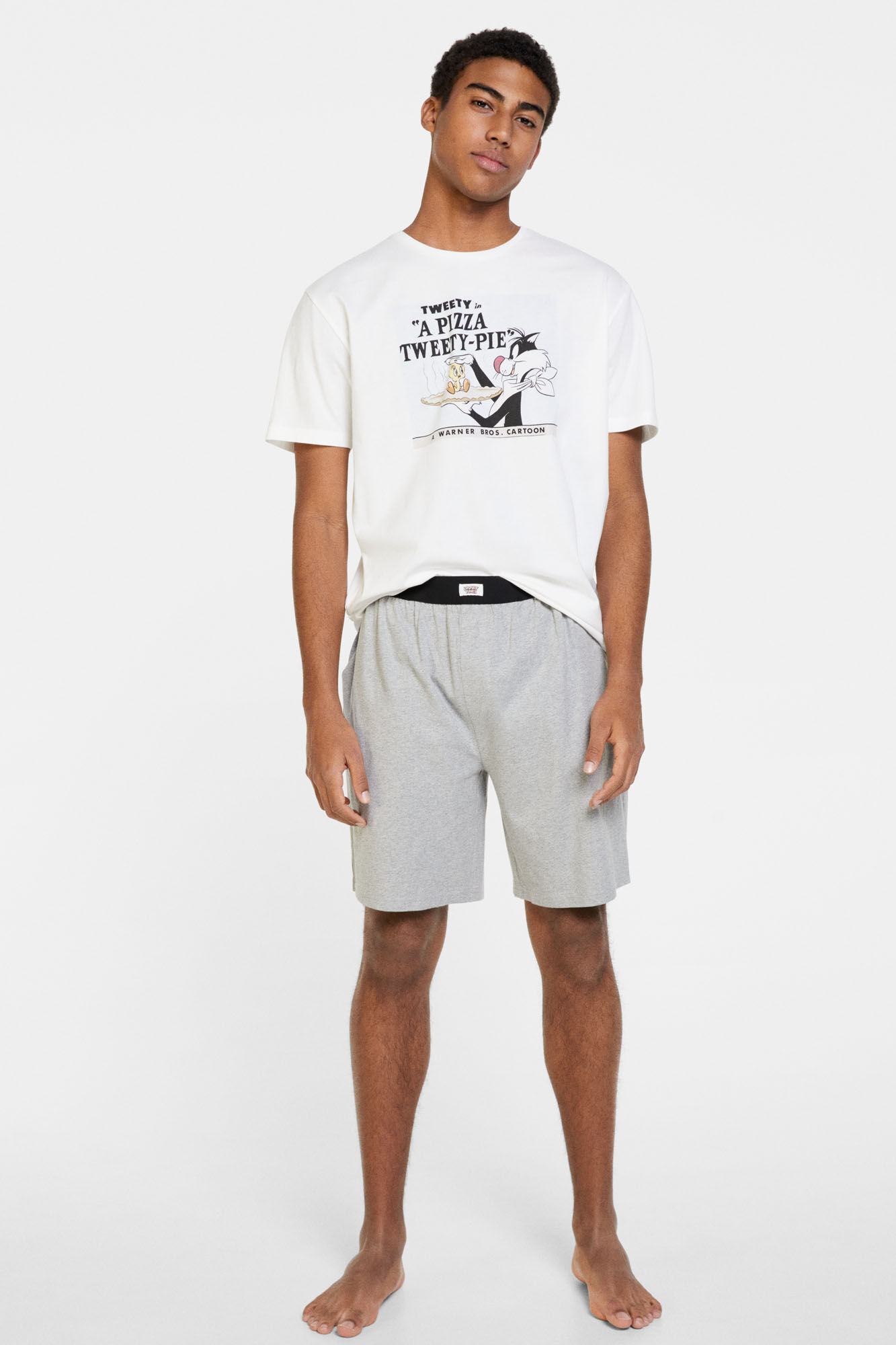 Pijama Lápices Blanco | Pyjamas Springfield Homme – Netco Tn Snp