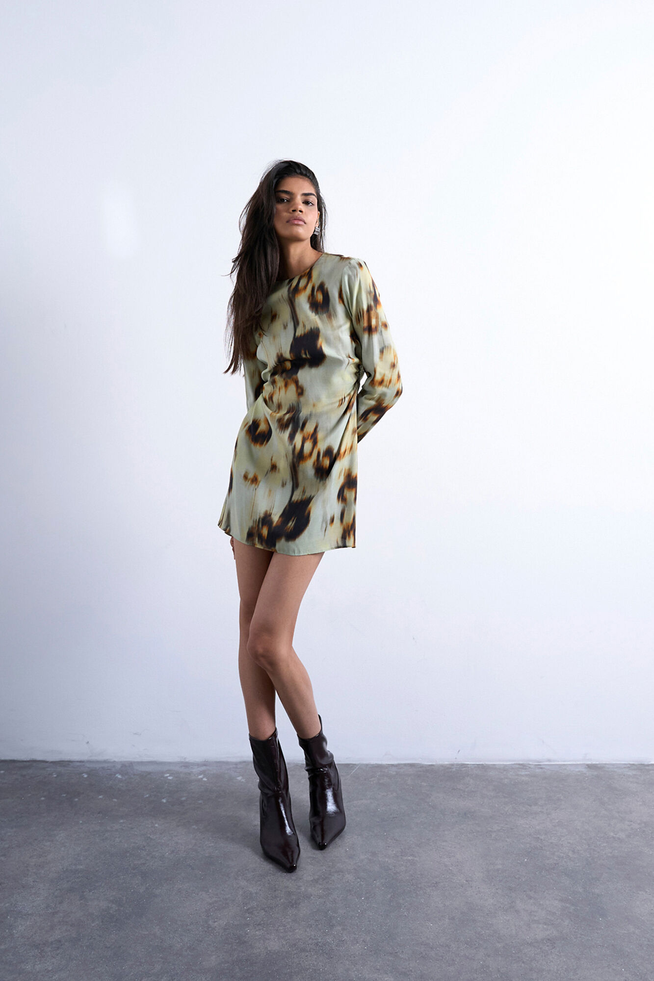 Topshop Vestido mini de viscosa