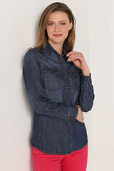 Lois  Texan Shirt blue