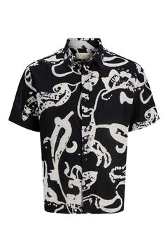Jack & Jones Bedrucktes Hemd im Relaxed Fit