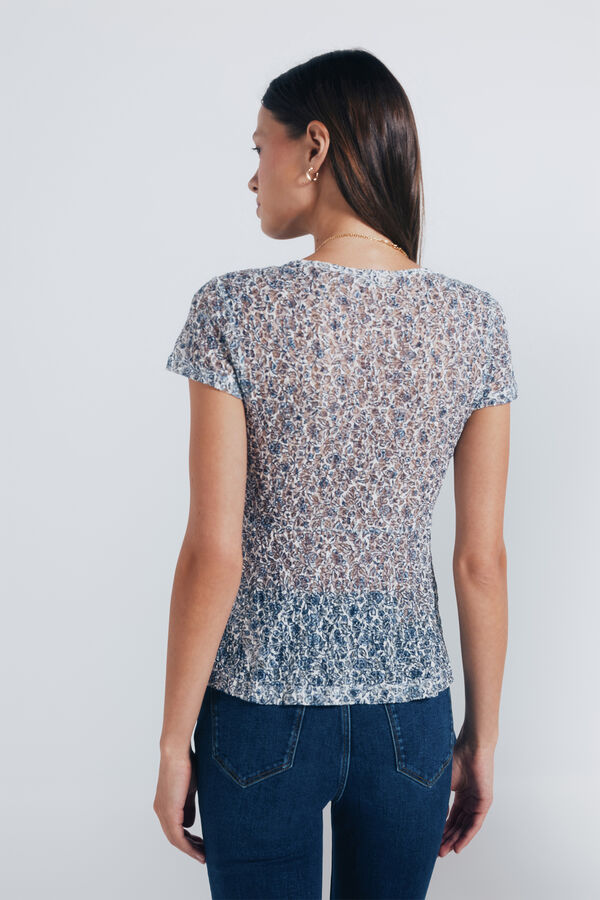 Springfield Blue flower top nude