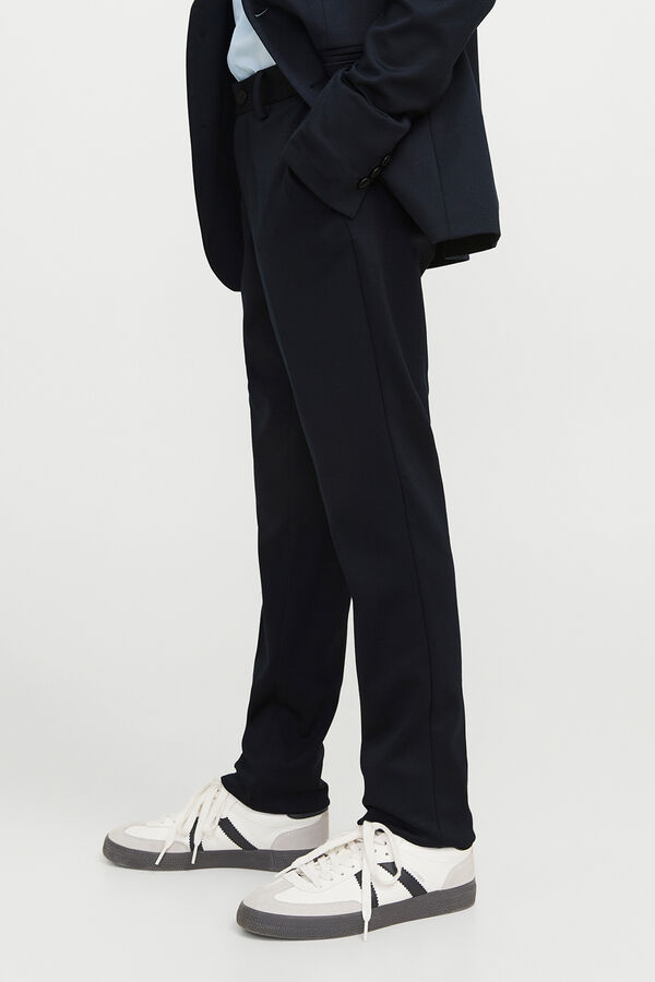 Jack & Jones Junior Slim fit dress trousers blue