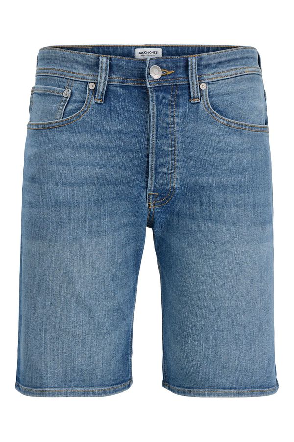 Jack & Jones Bermuda regular stone wash azul