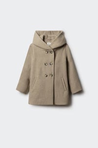 Springfield Kids Sobretudo de tecido trespassado para menina