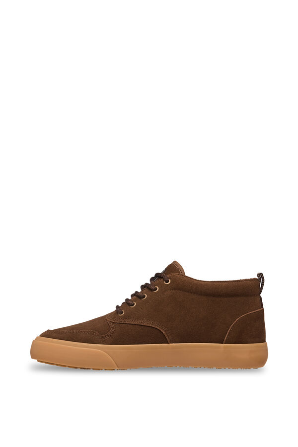 Element Water-resistant suede sneakers brown