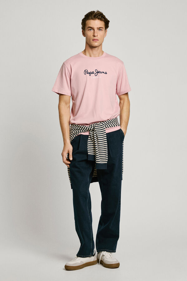 Pepe Jeans eggo n short sleeve T-shirt pink