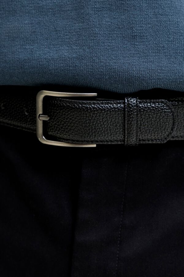 Jack & Jones Faux leather belt black