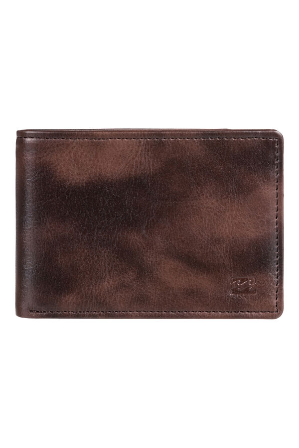 Billabong Vacant Pu - Cartera de Triple Hoja para hombre tostado