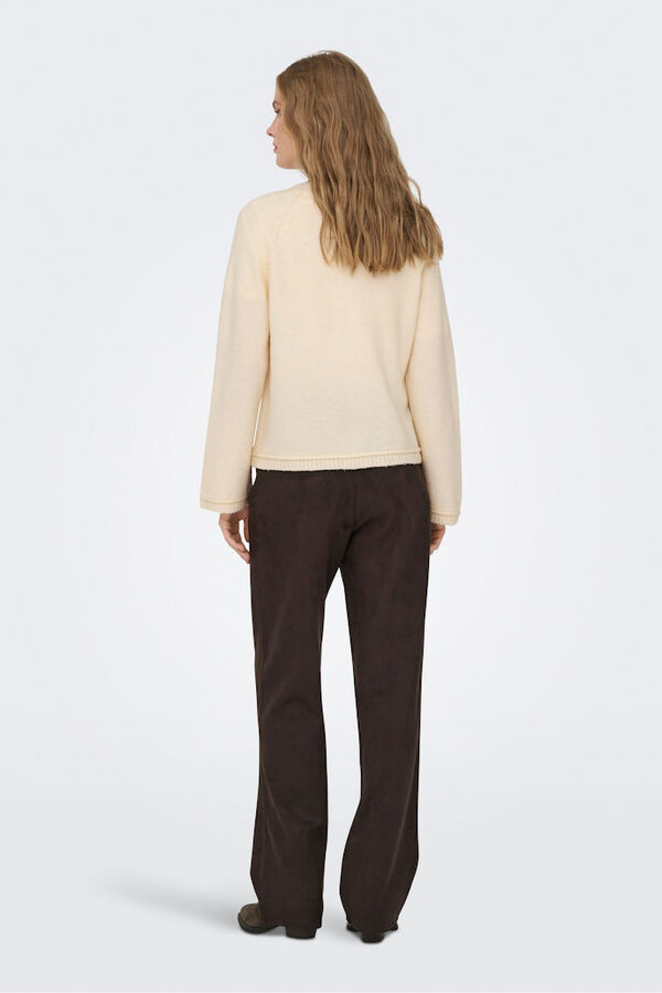 Only Cárdigan con botones beige