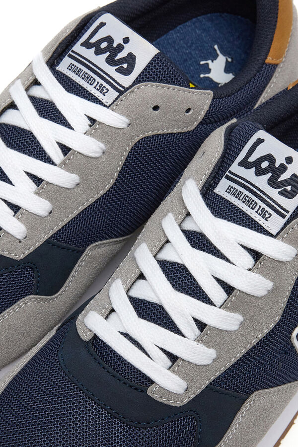 Lois Zapatilla tiempo libre running hombre Lois azul