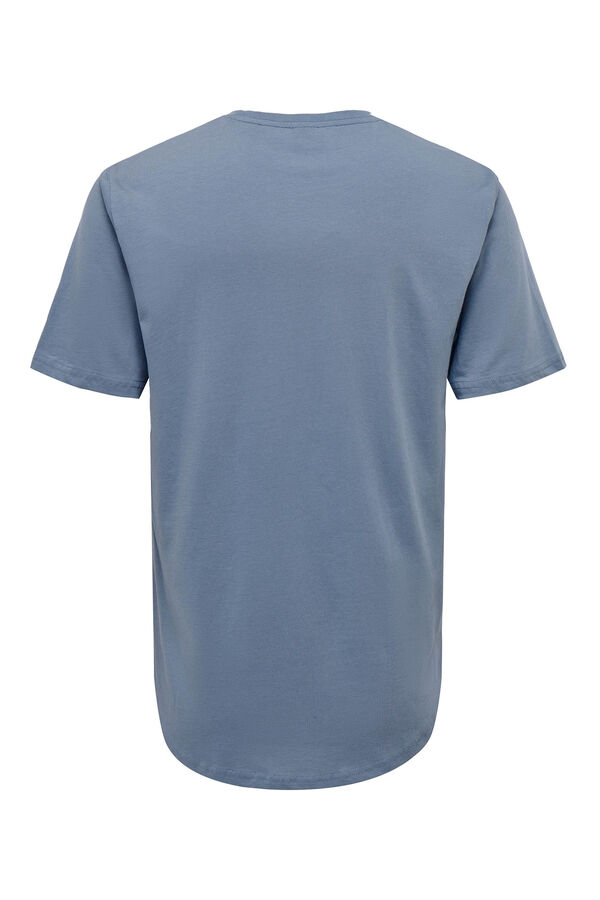 Springfield T-shirt básica azulado