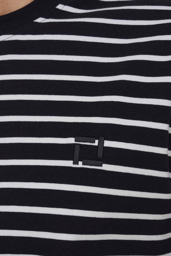 Only & Sons T-shirt de manga curta estampada azul