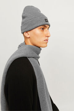 Jack & Jones Conjunto de bon&eacute; e cachecol