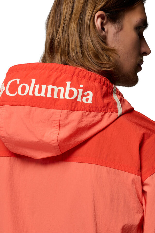 Columbia Windproof anorak red