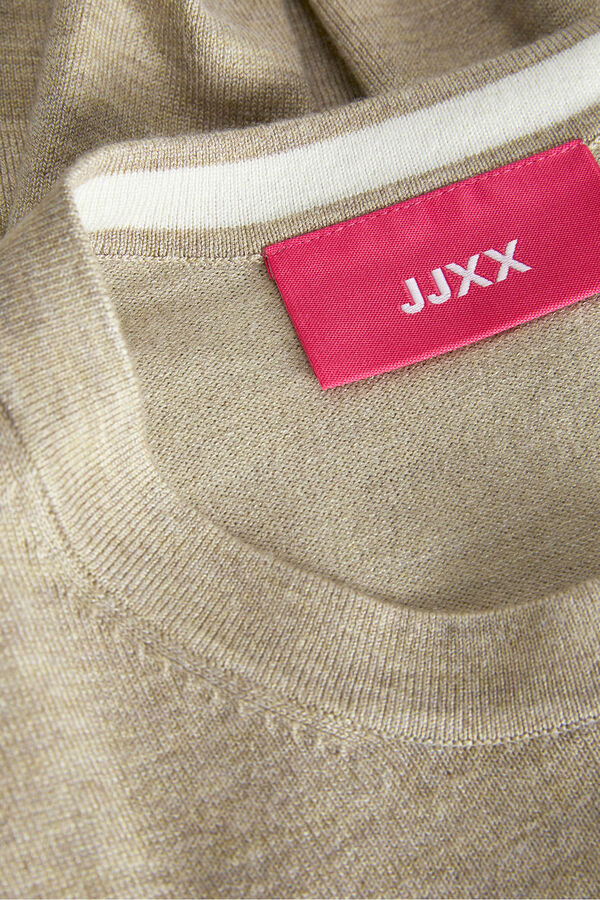 Jack & Jones Slim fit jersey-knit sweater grey