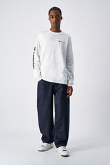 Champion Camiseta manga larga blanco