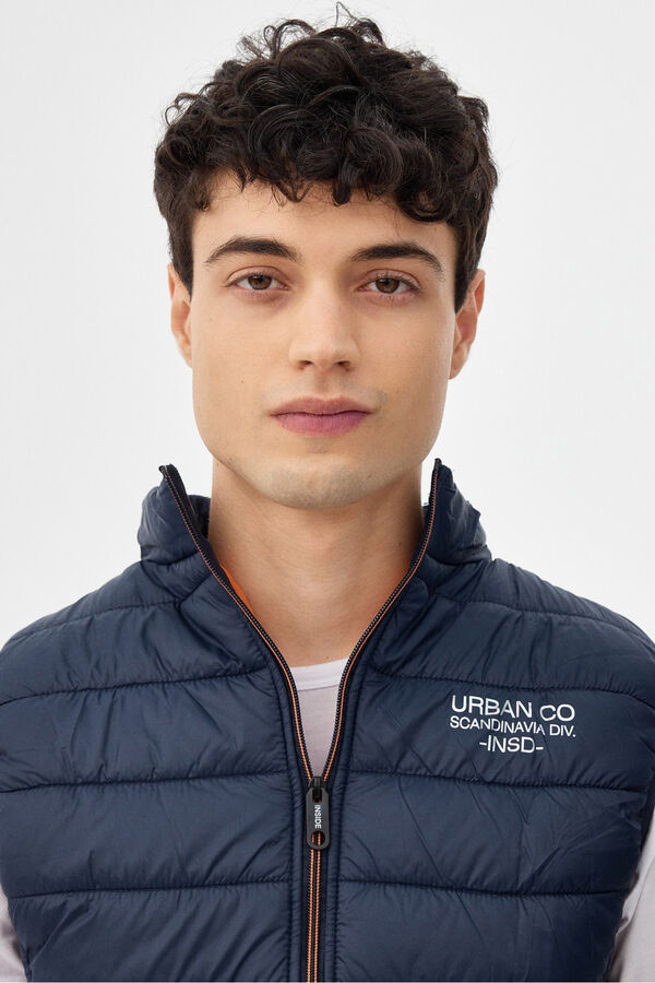 Inside Chaleco Acolchado azul