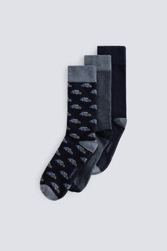 Springfield Blue 3-pack long socks