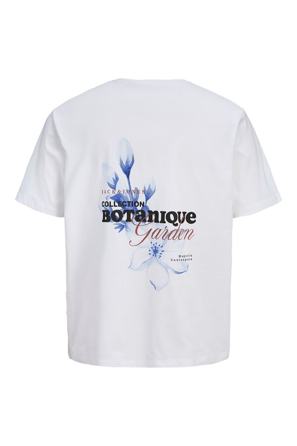 Jack & Jones Relaxed backprint T-shirt white