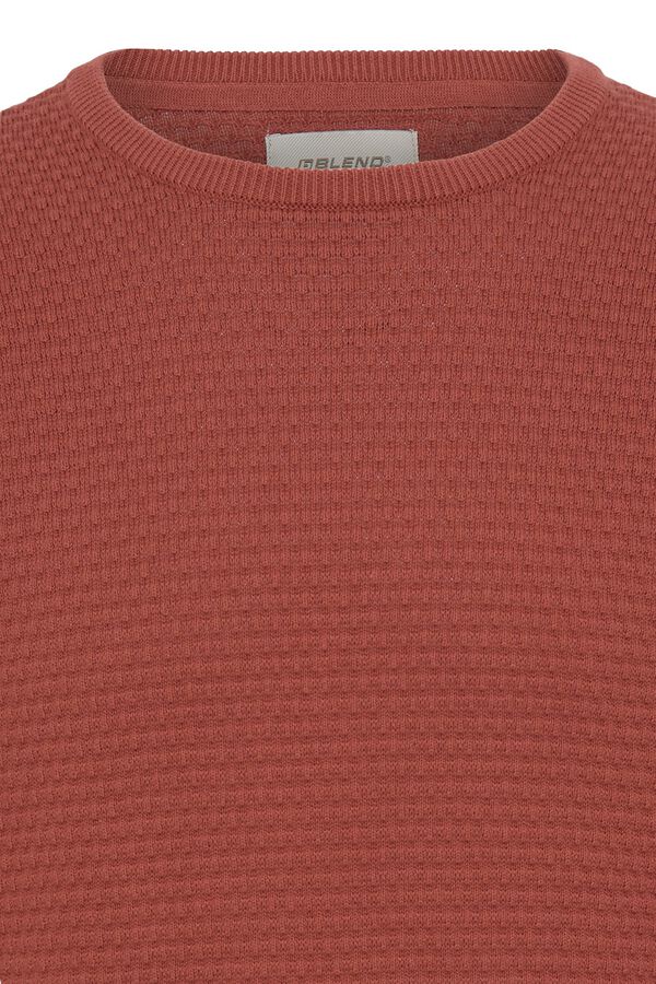 Blend Round neck jumper red