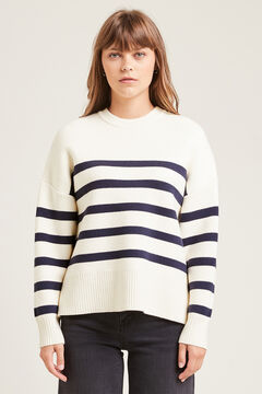 Springfield Nautical-style knitted jumper natural