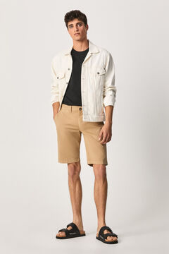 Springfield Chino-style Bermuda shorts  brown