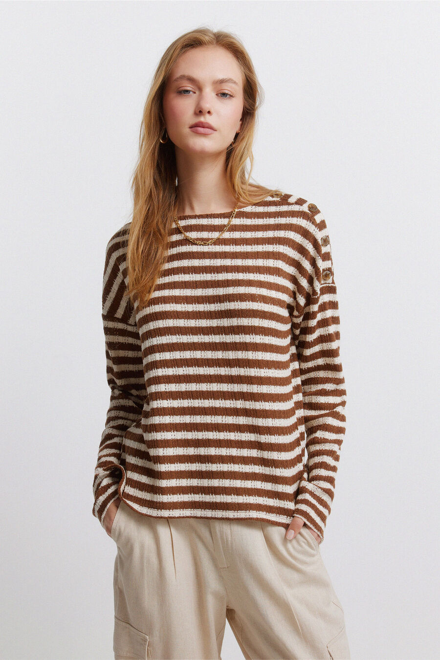 Jersey estructura botones