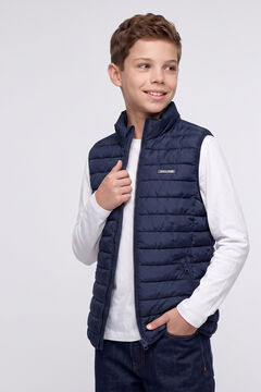 Jack & Jones Junior Puffer jacket zip fastening