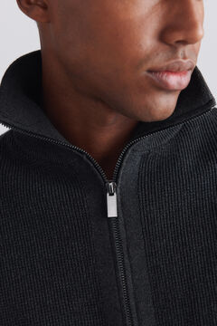Springfield Zip fastening structure cardigan