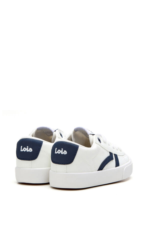Lois Street tennis sneaker white