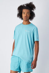 Champion Camiseta masculina de algod&atilde;o azul