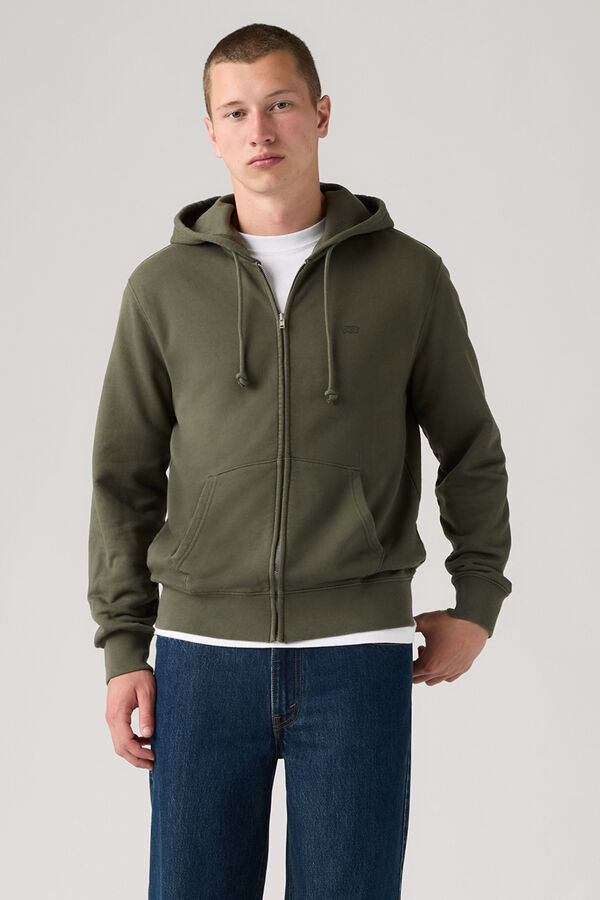Levi's Sweatshirt com capuz verde