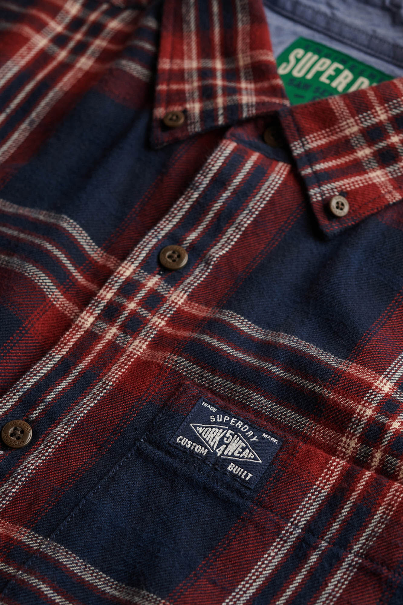 Superdry Hemd weite Passform