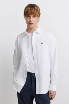 Springfield Oxford shirt with elbow patches
