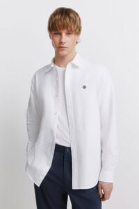 Springfield Oxford shirt with elbow patches