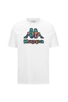 Springfield T-shirt de manga curta Kappa branco