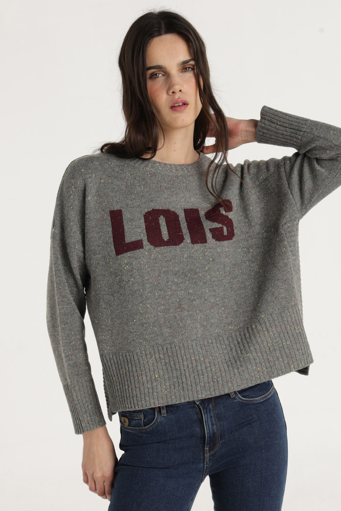 Lois  Jersey Cuello Caja