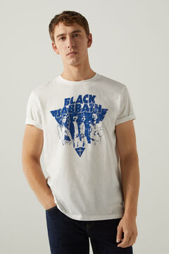 Springfield T-shirt Black Sabbath blanc