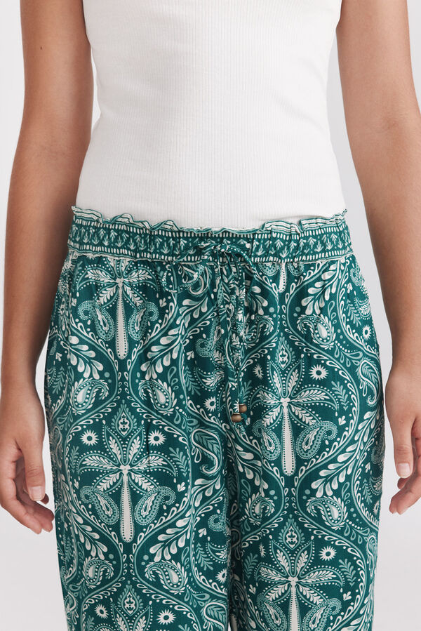Springfield Lepr&scaron;ave pantalone sa printom Print