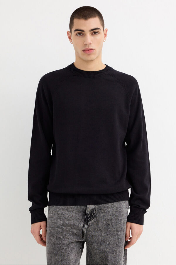 Inside Jersey B&aacute;sico negro